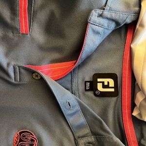 Bundle of golf shirts. 3 footjoy (2 medium and 1 large),